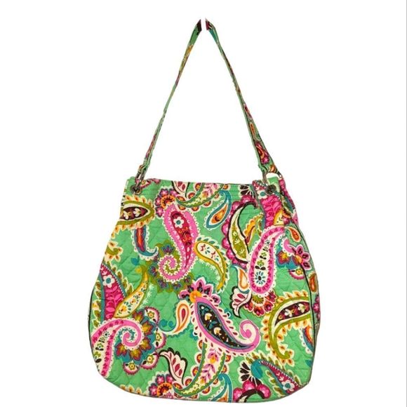 Vera Bradley Handbags - Vera Bradley Tutti Frutti Paosley Print Hobo Shoulder Bag